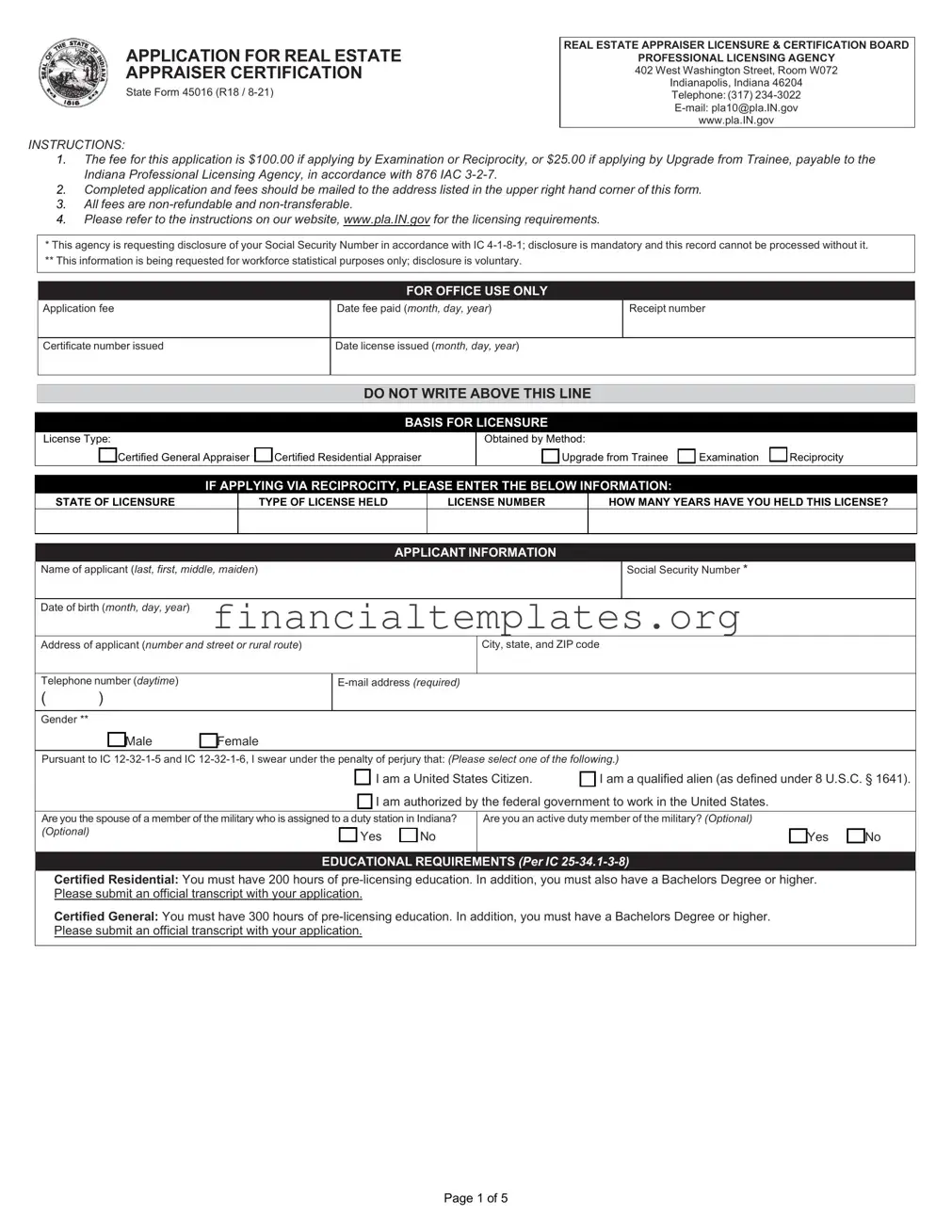 Get 45016 Tax Form