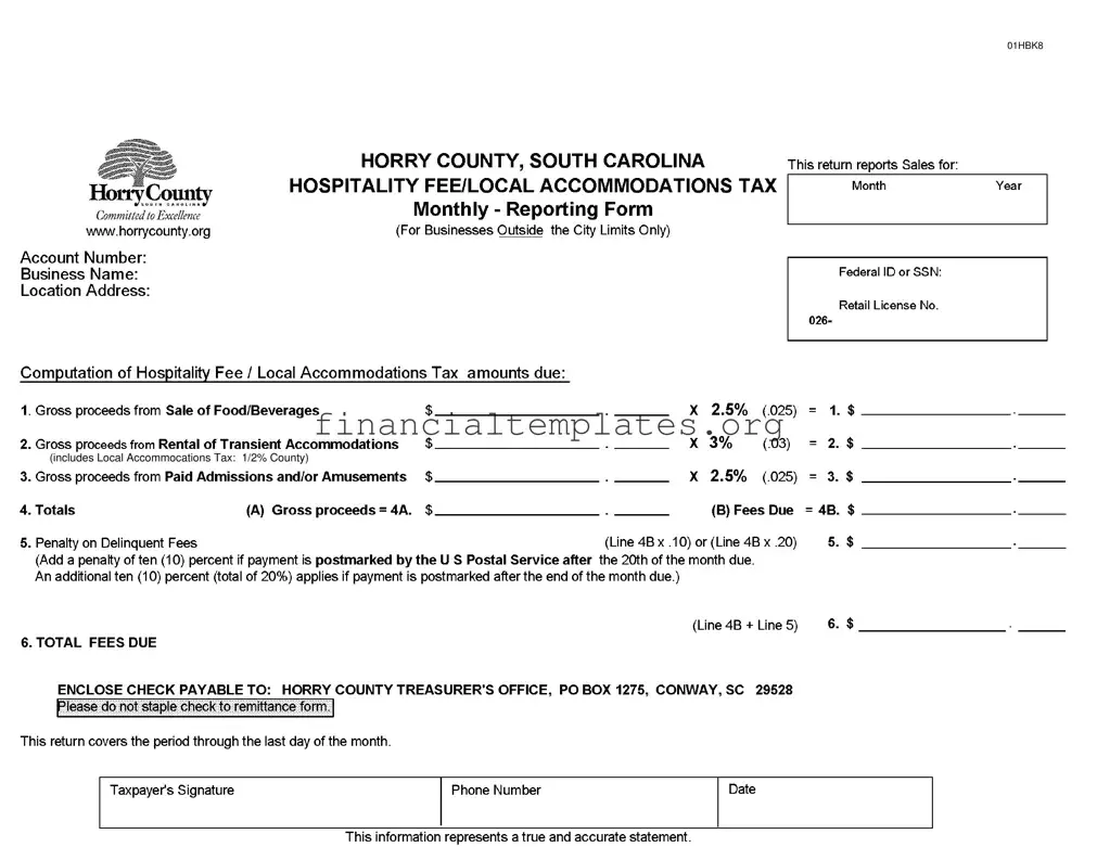 Get Accommodations Tax Form