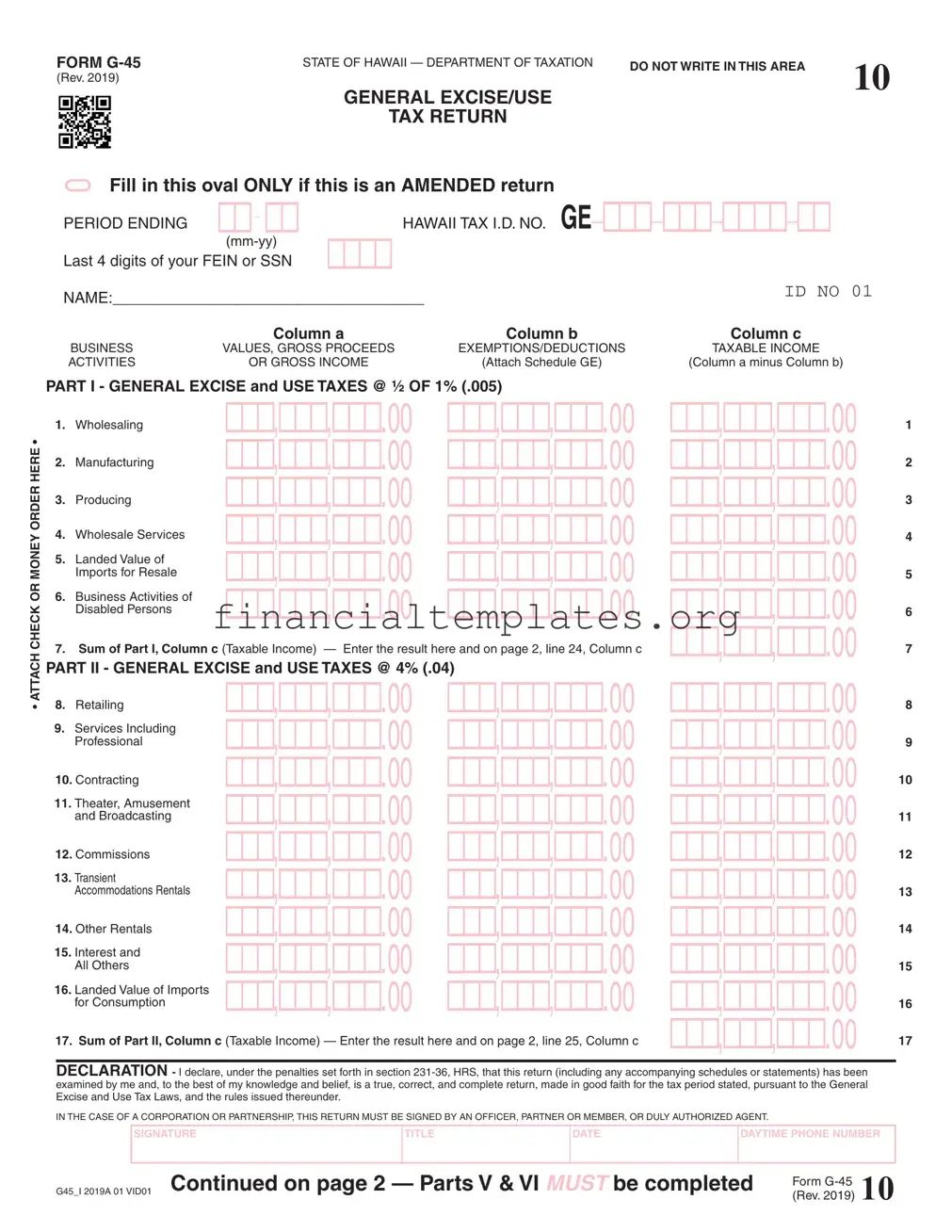 Get G 45 Tax Form