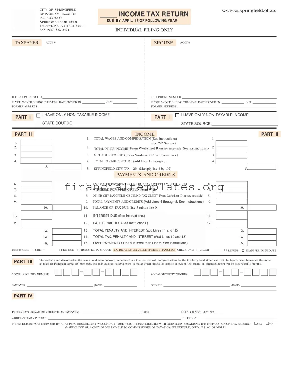 Get Income Tax Return Form