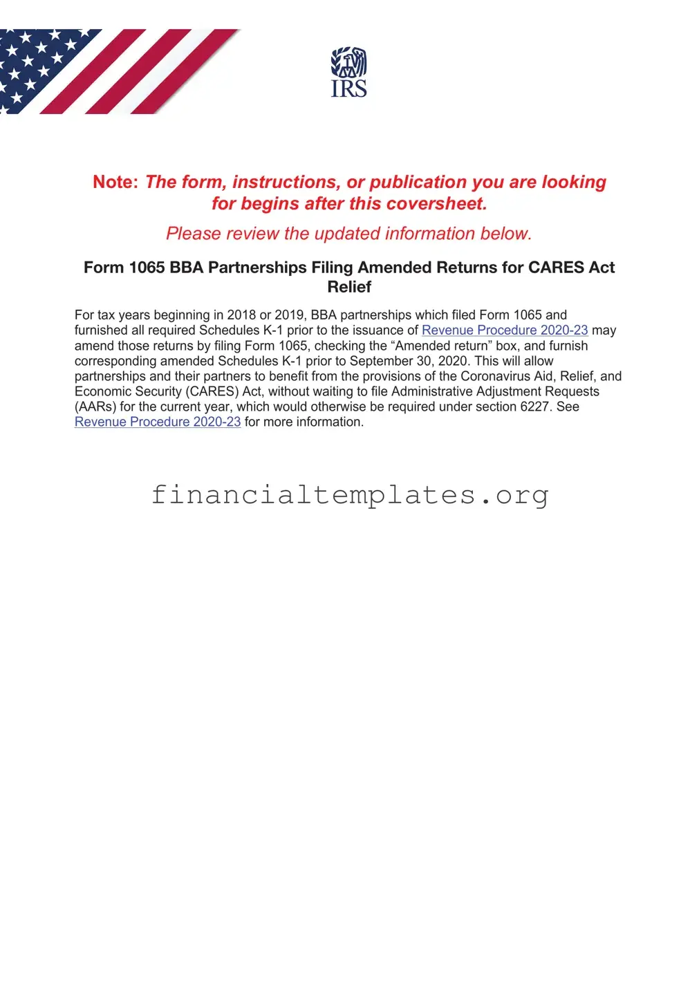 Get IRS 1065 Form