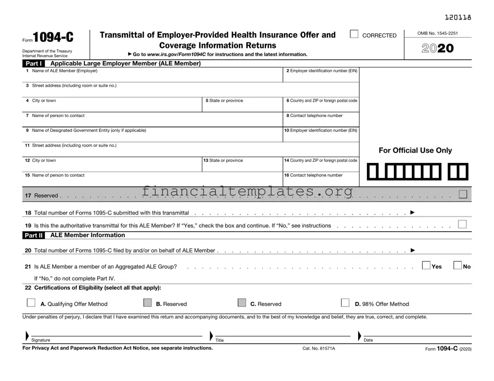 Get IRS 1094-C Form