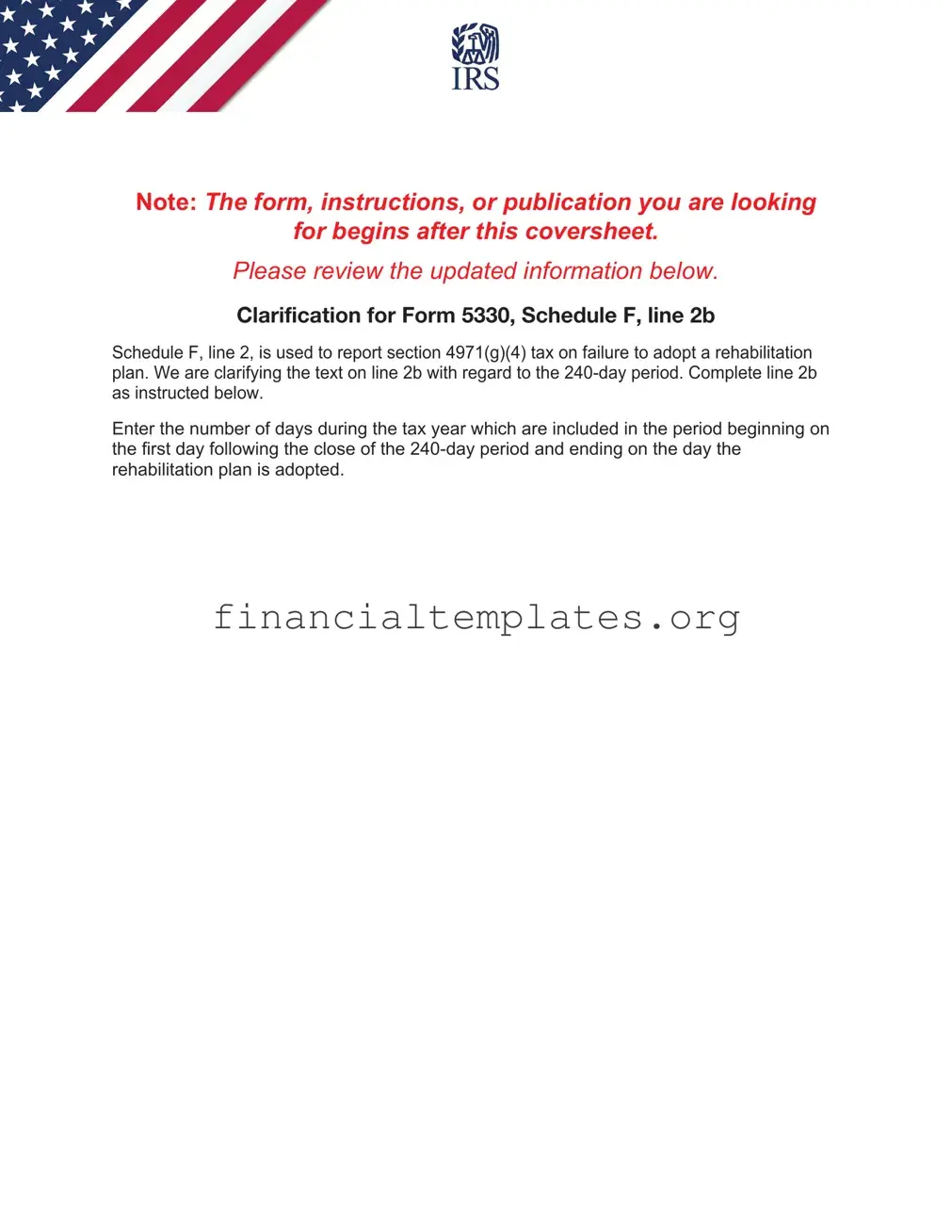 Get IRS 5330 Form