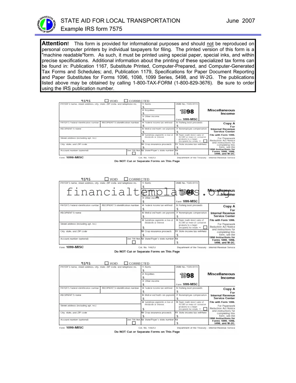Get Irs 7575 Form
