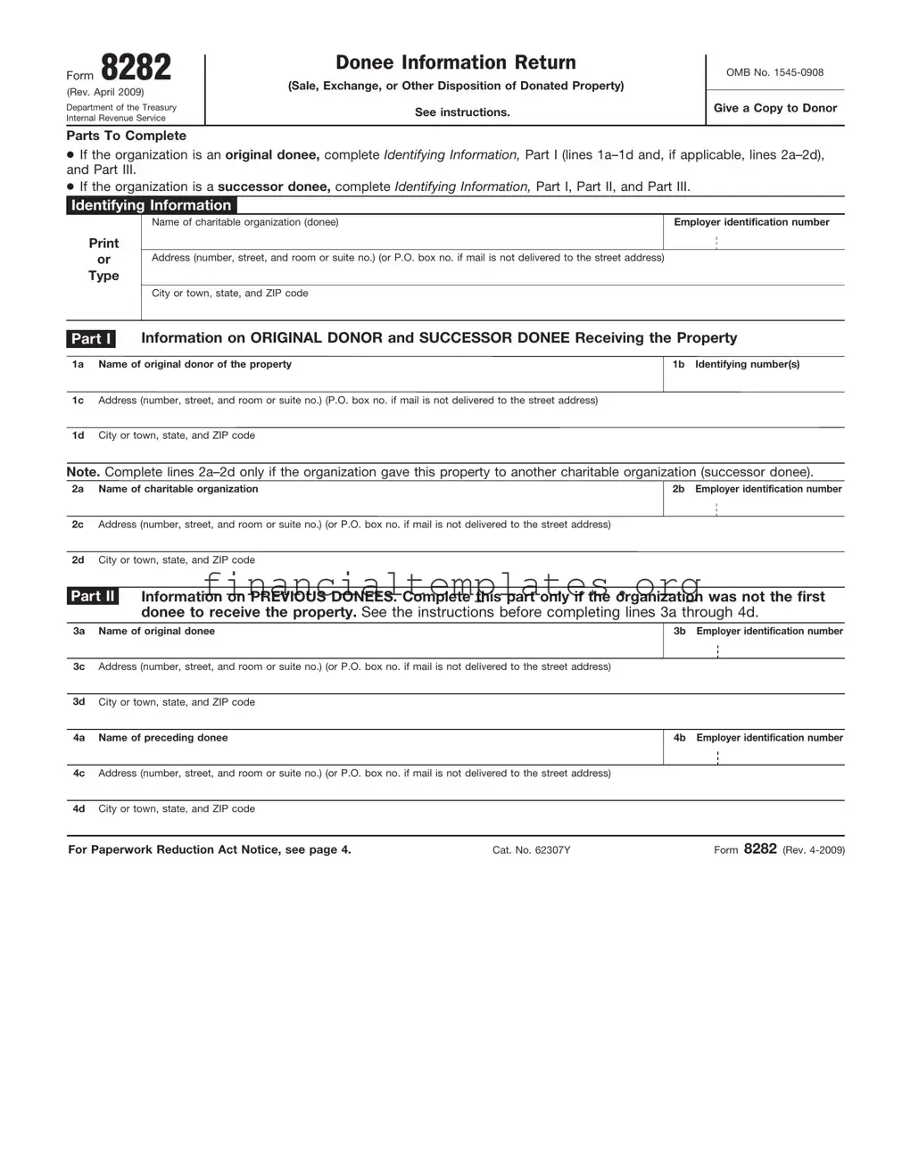 Get IRS 8282 Form