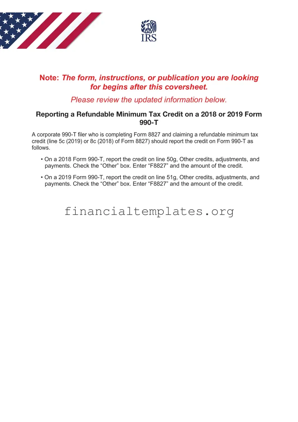 Get IRS 990-T Form