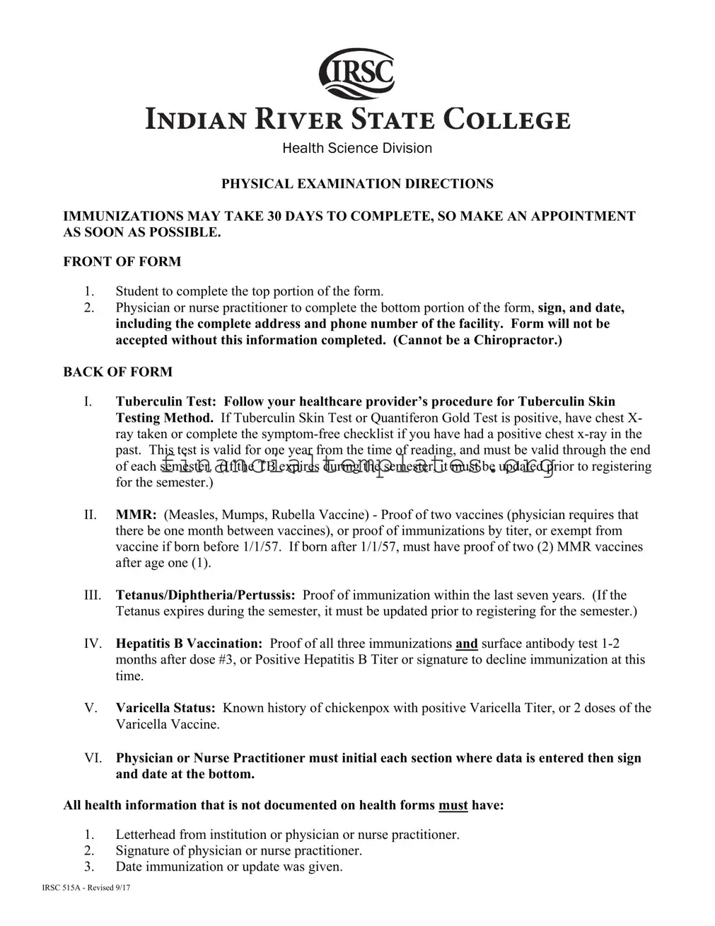 Get Irsc 515 Form