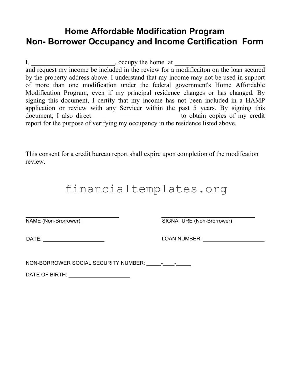 Get Loan Modification Form