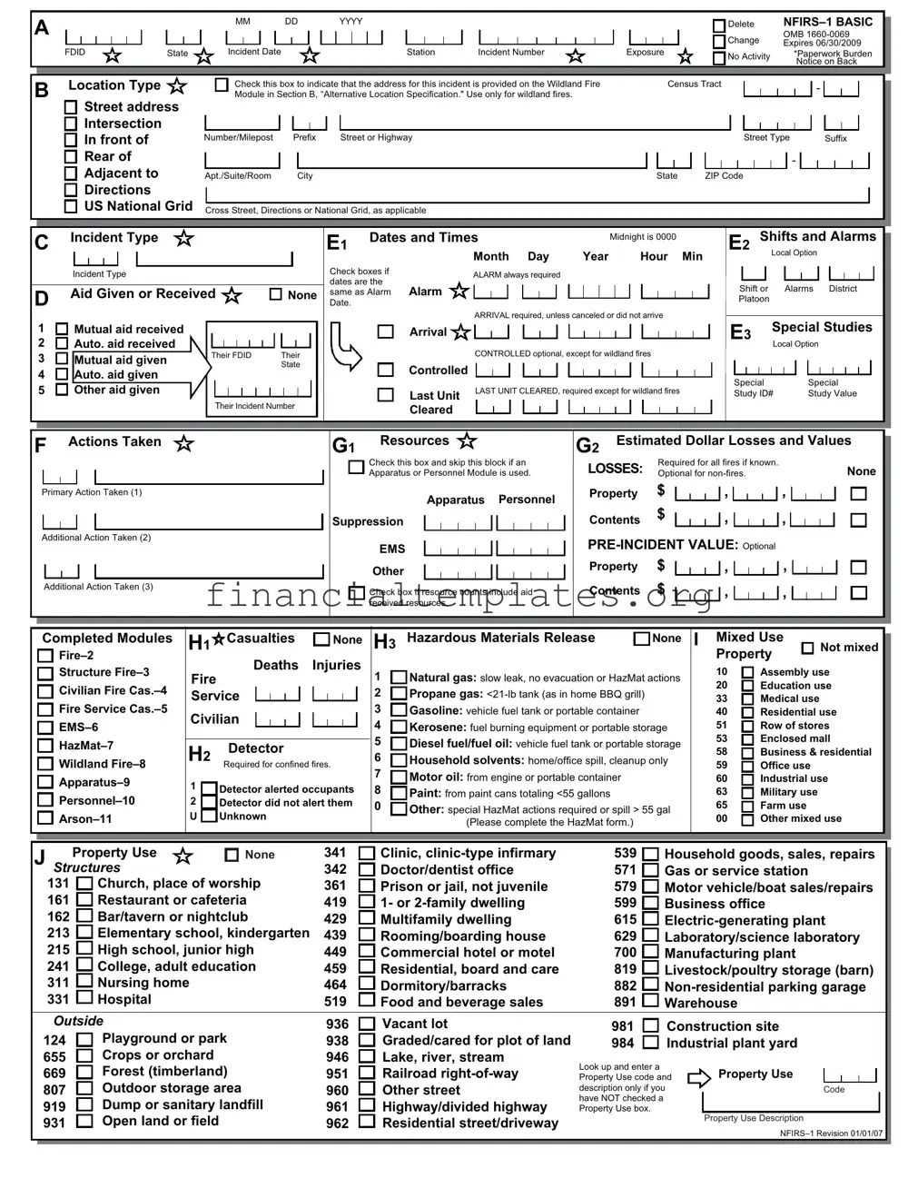 Get Nfirs Form