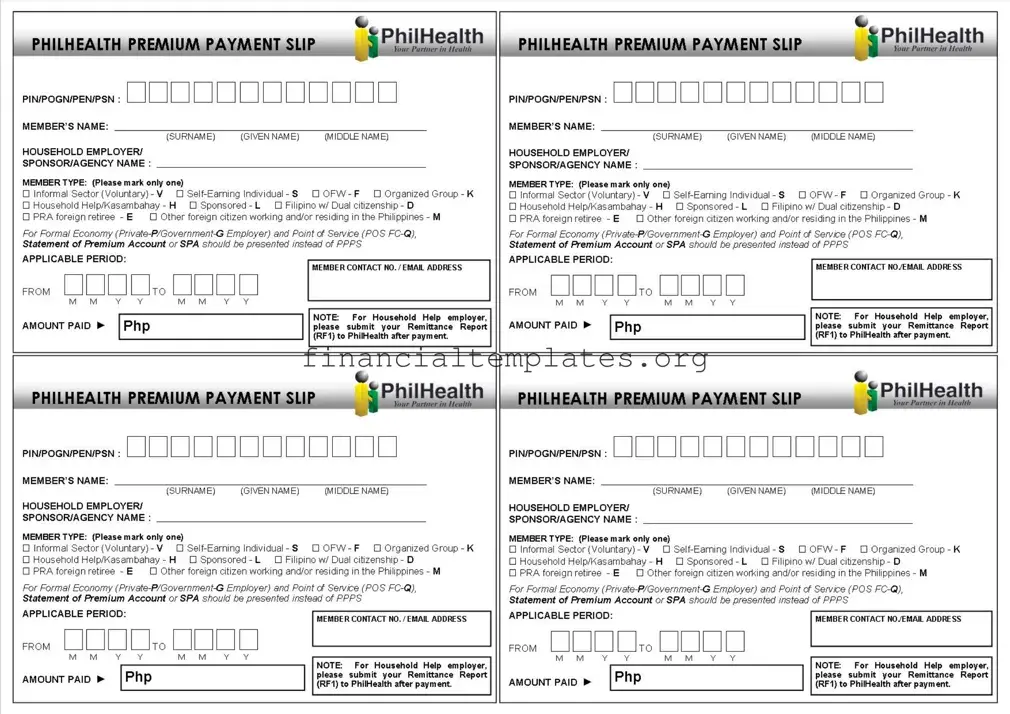 Get Philhealth Payment Form