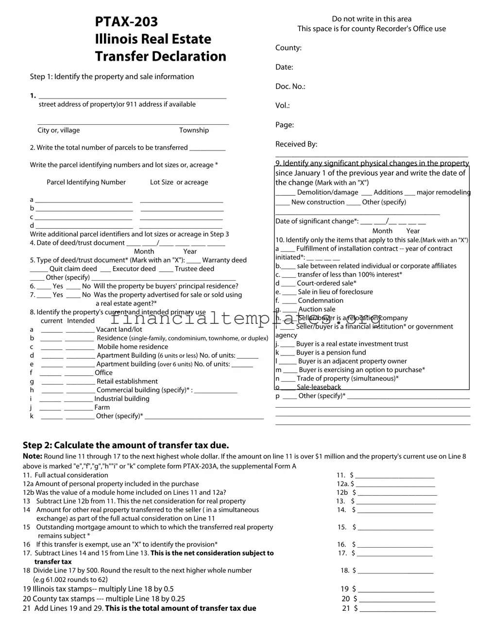 Get Ptax 203 Form