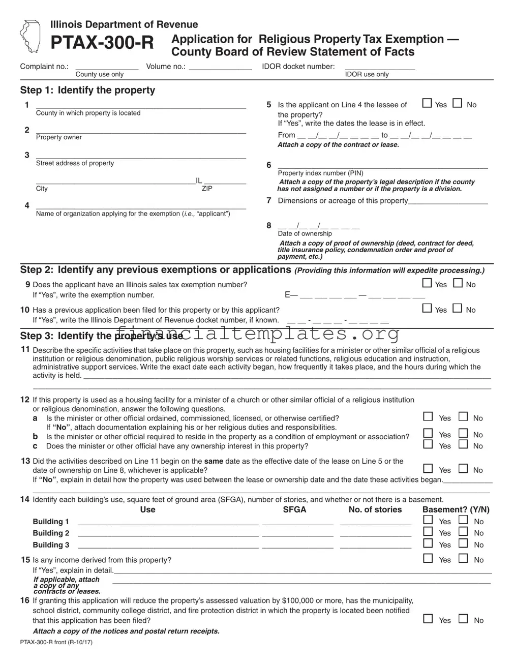 Get Ptax 300 R Form