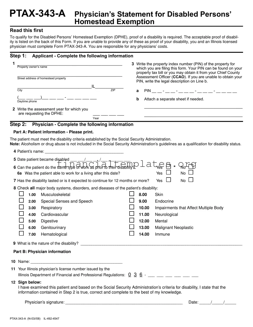 Get Ptax 343 A Form
