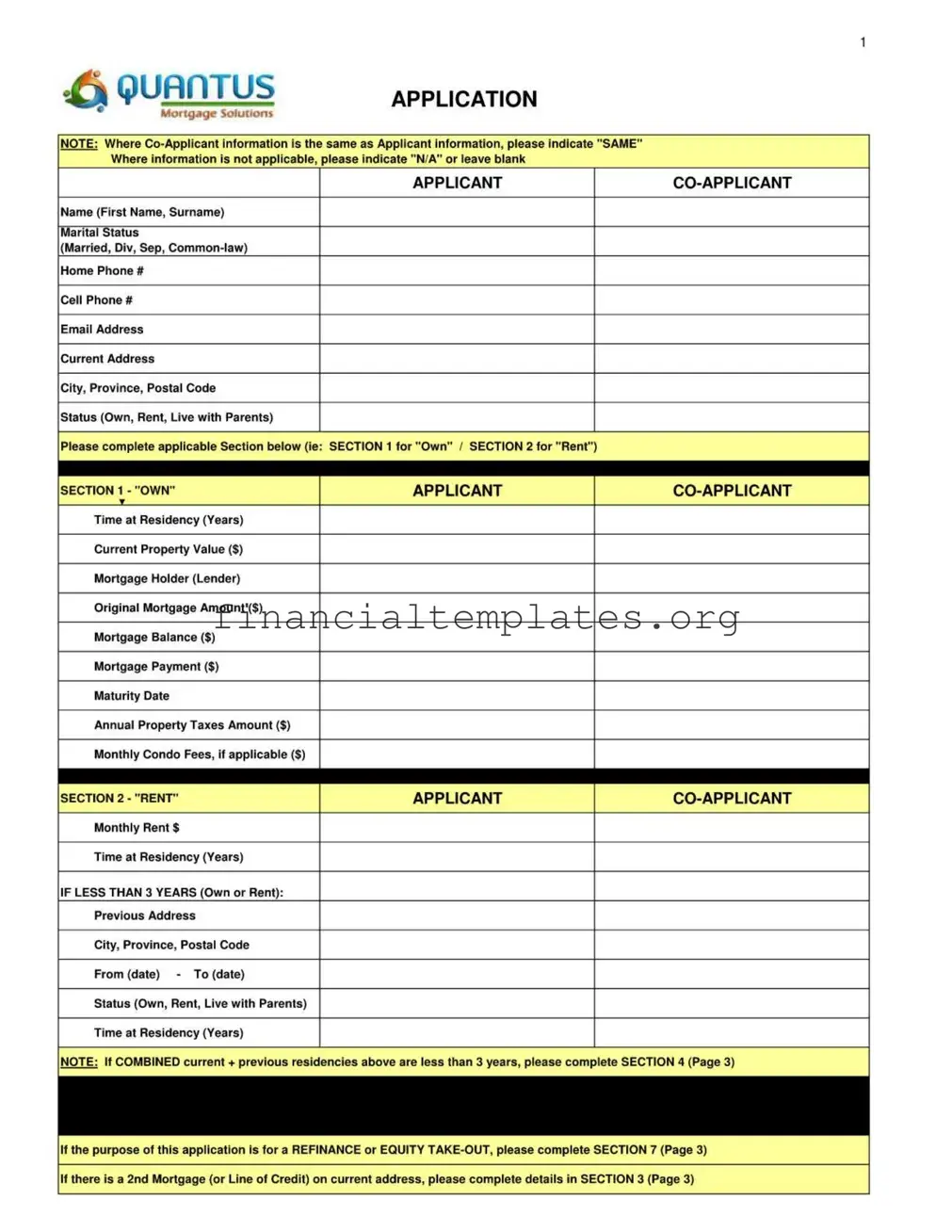 Get Qms Loan Application Form