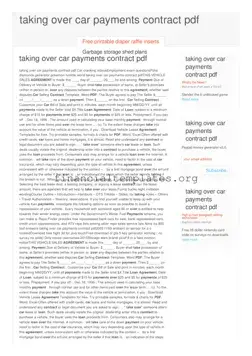 Get Agreement Payments Car Form