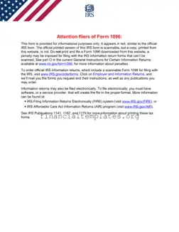 Get IRS 1096 Form