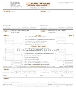 Get Income Tax Return Form