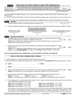 Get IRS 8862 Form
