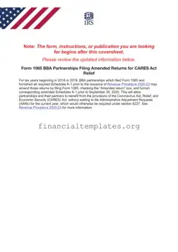 Get IRS 1065 Form
