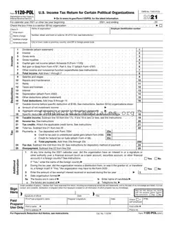 Get Irs 1120 Pol Form