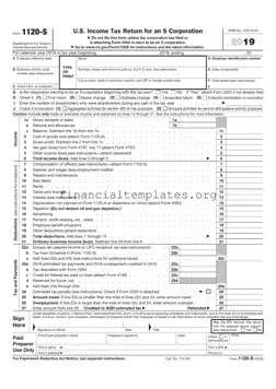 Get IRS 1120-S Form