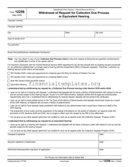 Get Irs 12256 Form
