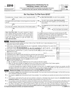 Get IRS 2210 Form