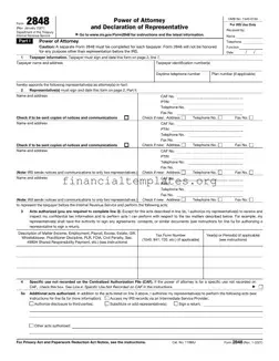 Get Irs 2848 Form