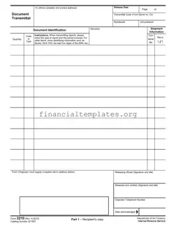 Get Irs 3210 Form
