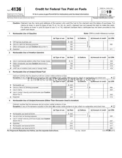 Get IRS 4136 Form