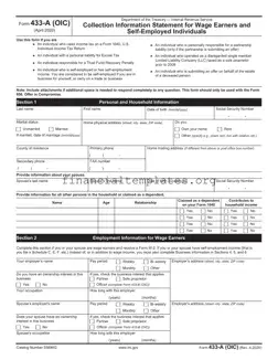 Get IRS 433-A (OIC) Form