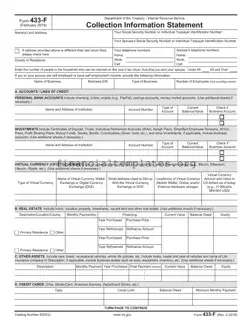 Get IRS 433-F Form