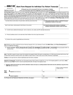 Get IRS 4506-T-EZ Form