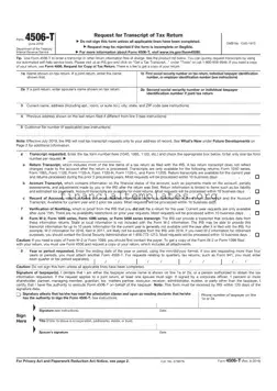 Get IRS 4506-T Form