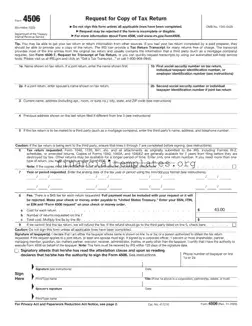 Get IRS 4506 Form