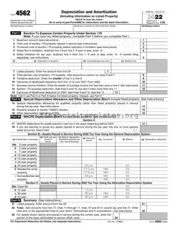 Get Irs 4562 Form