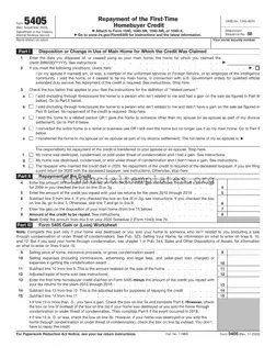 Get IRS 5405 Form