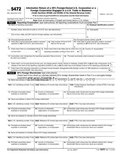 Get IRS 5472 Form