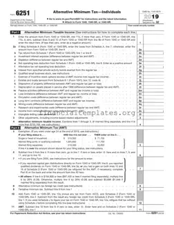 Get IRS 6251 Form