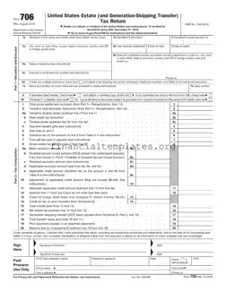 Get IRS 706 Form