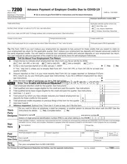 Get IRS 7200 Form
