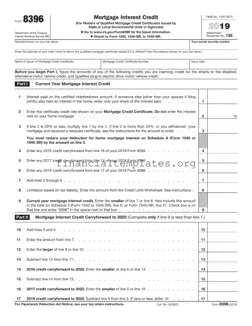 Get IRS 8396 Form
