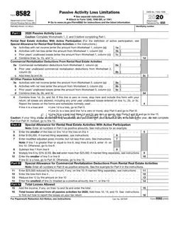 Get IRS 8582 Form