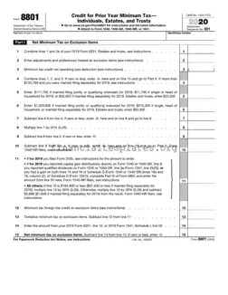 Get IRS 8801 Form