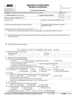 Get Irs 8802 Form
