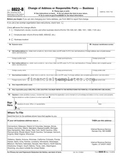Get IRS 8822-B Form