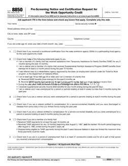 Get Irs 8850 Form