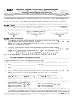 Get IRS 8862 Form