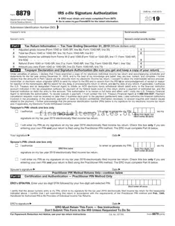Get IRS 8879 Form