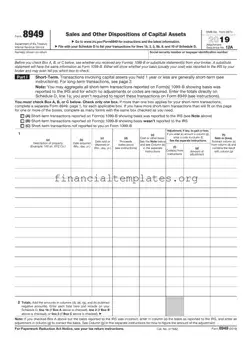 Get IRS 8949 Form